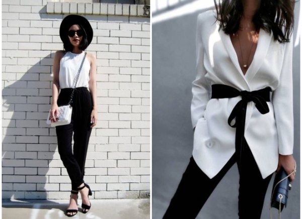 Классика жанра: 15 модных сочетаний черного и белого в одежде