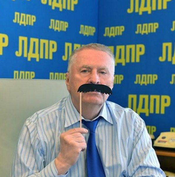 «Усы надежды»: Жириновский поддержал флешмоб Урганта
