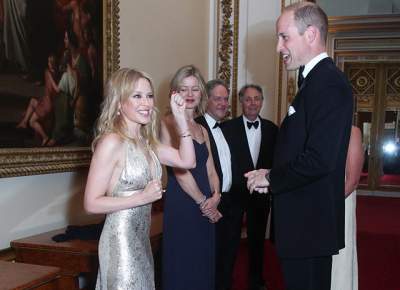 Кайли Миноуг встретилась с британским принцем