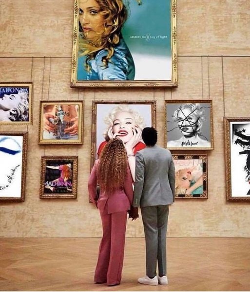 Мадонна подшутила над Бейонсе и Джей Зи и «переоформила» Лувр
