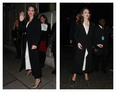 Анджелина Джоли вышла на публику после длительного "затворничества"
