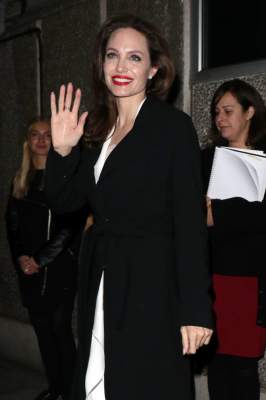 Анджелина Джоли вышла на публику после длительного "затворничества"