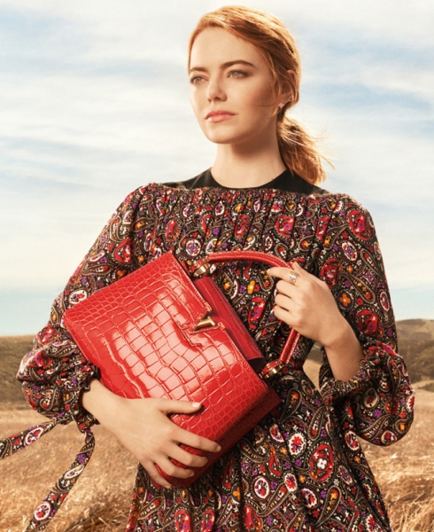 Мода в пустыне: новая рекламная кампания Louis Vuitton с Эммой Стоун