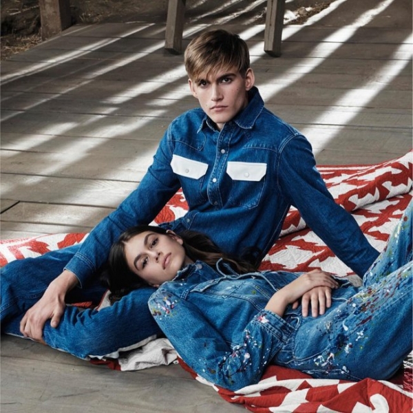 Дети Синди Кроуфорд снялись в рекламной кампании Calvin Klein
