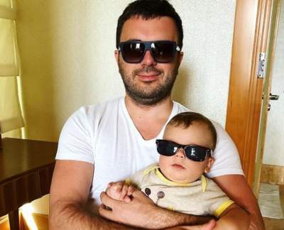 Гриша Решетник показал младшего сына