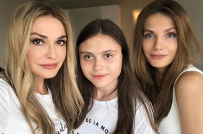 Оля Сумская показала фото с дочерьми Оля Сумская показала фото с дочерьми