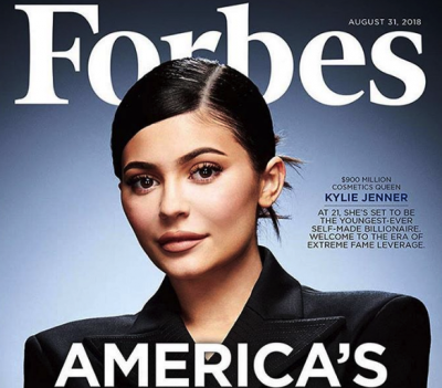 Кайли Дженнер украсила обложку Forbes Кайли Дженнер украсила обложку Forbes