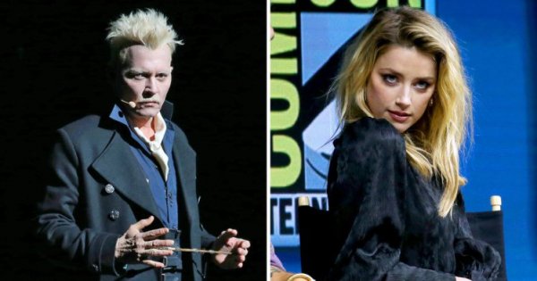 Джонни Депп и Эмбер Херд появились на одном стенде Comic-Con, но не подошли друг к другу